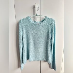 Vero Moda light blue open back sweater XS